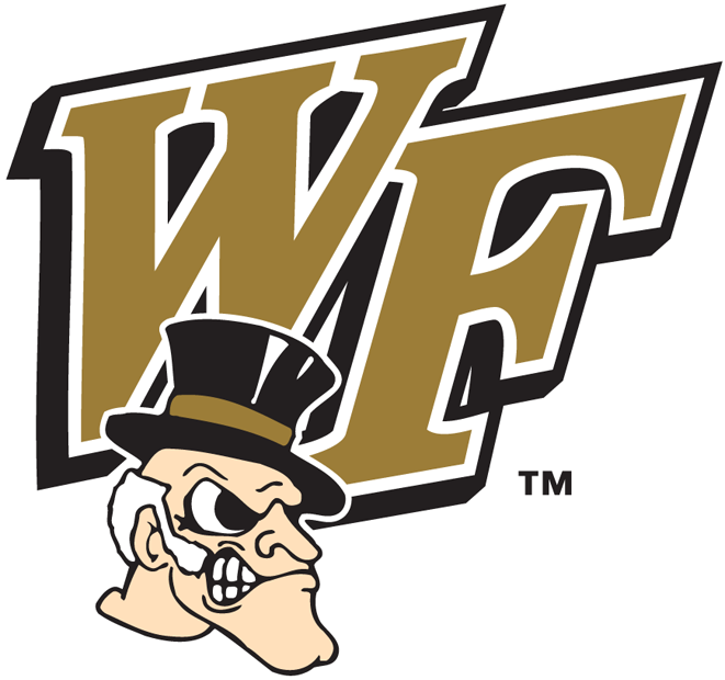 Wake Forest Demon Deacons 1993-2006 Secondary Logo iron on paper